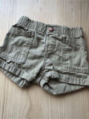 OshKosh B'gosh Olive Elastic-Waist Toddler Shorts